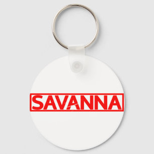 Savanna Frimärke Nyckelring