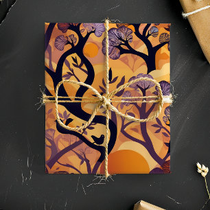 Savanna Sunset Nature Gift for African American Presentpapper