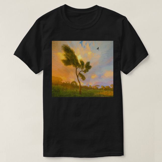 Savanna Sunset T Shirt (Design framsida)
