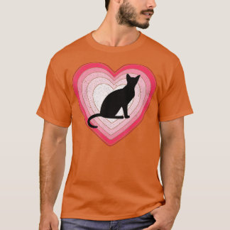Savannah Cat Heart Valentine Day Älskare Kitten G T Shirt