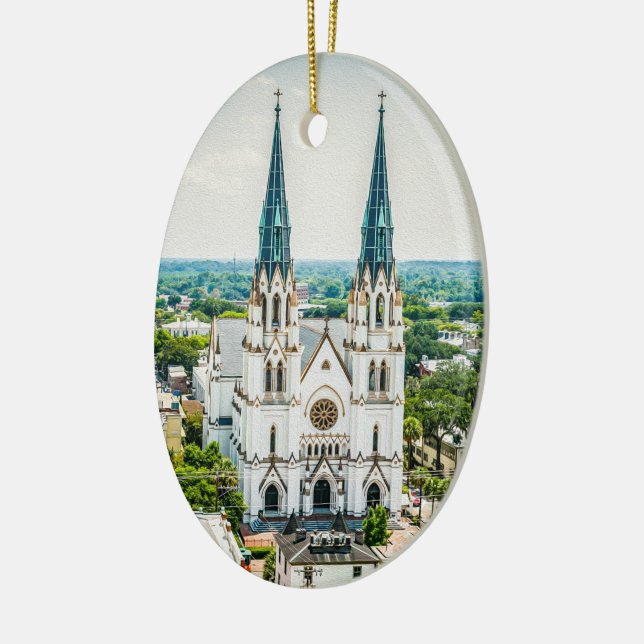 Savannah Cathedral Collecsible Helgdag Ornament (Vänster)