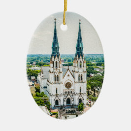 Savannah Cathedral Collecsible Helgdag Ornament