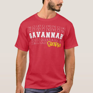 Savannah city Georgia Savannah GA T Shirt