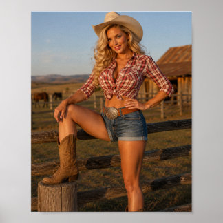 Savannah Cole - Jobbar hårt Poster