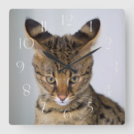 Savannah fyrkantig klocka