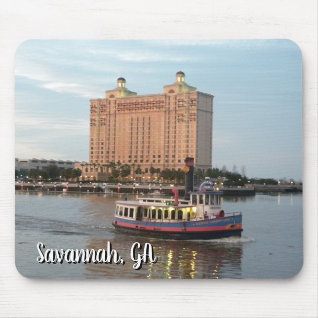Savannah, GA Mousepad Musmatta (Framsidan)