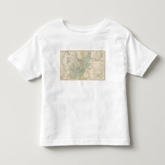 Savannah, Ga och vicinity T-shirt (Framsida)