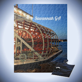 Savannah GA Riverboat Challenging Photographic Pussel