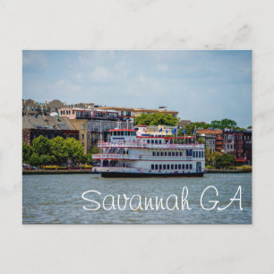 Savannah GA Vykort