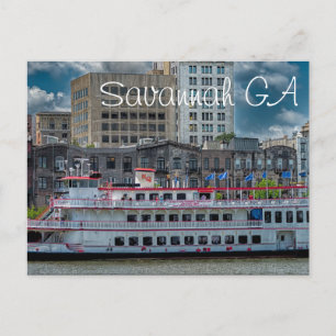 Savannah GA Vykort