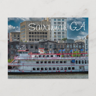Savannah GA Vykort