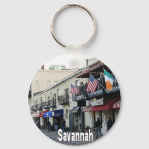 Savannah Georgia GA Nyckelring