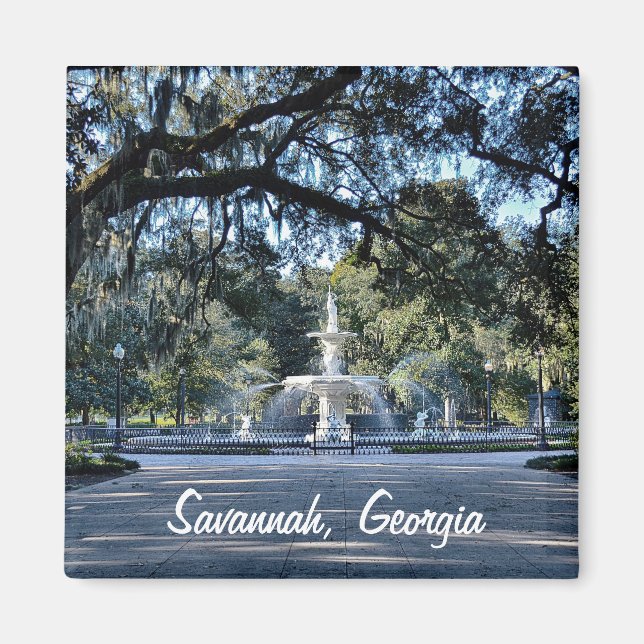 Savannah Georgia Magnet (Framsidan)