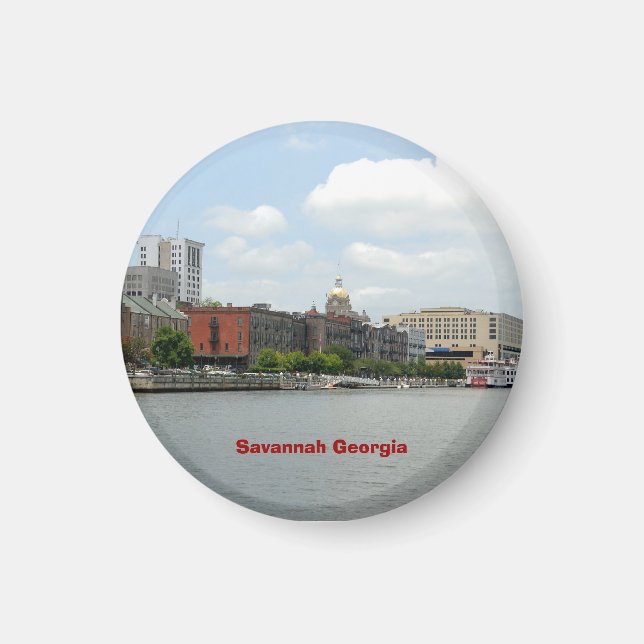 Savannah Georgia Magnet (Framsidan)