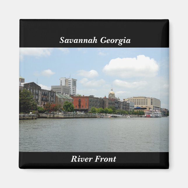 Savannah Georgia Magnet (Framsidan)
