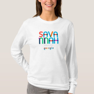 Savannah Georgia Mid Century, Pop Art T Shirt