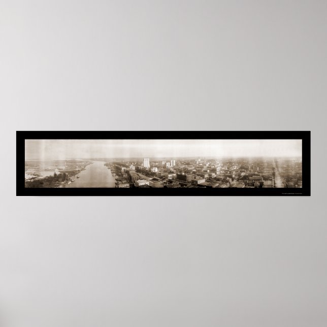 Savannah Georgia Photo 1912 Poster (Framsidan)