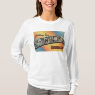 Savannah Georgia - stora brevplatser T-shirt