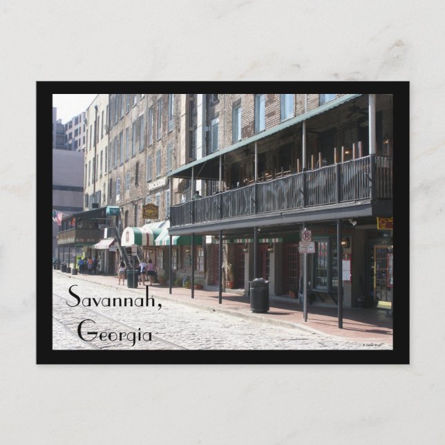 Savannah, Georgien Vykort (Framsida)