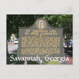 Savannah, Georgien Vykort
