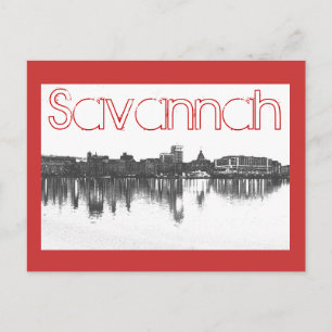 Savannah, Georiga, USA Vykort