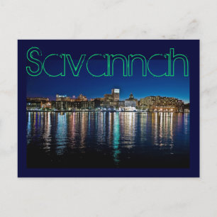 Savannah, Georiga, USA Vykort