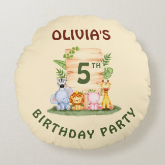 Savannah giraffe lejon hippo zebra-elefant rund kudde