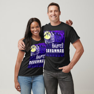 Savannah Halloween-prydnad med spöken T Shirt