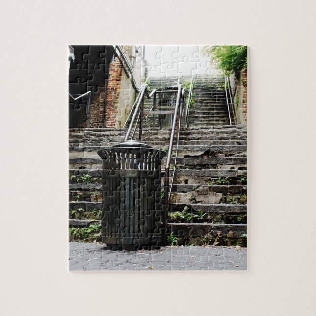 Savannah i city historiska Georgia Pussel (Vertikal)