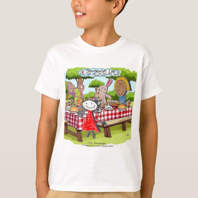 Savannah Kids Bokar T Shirt (Framsida)