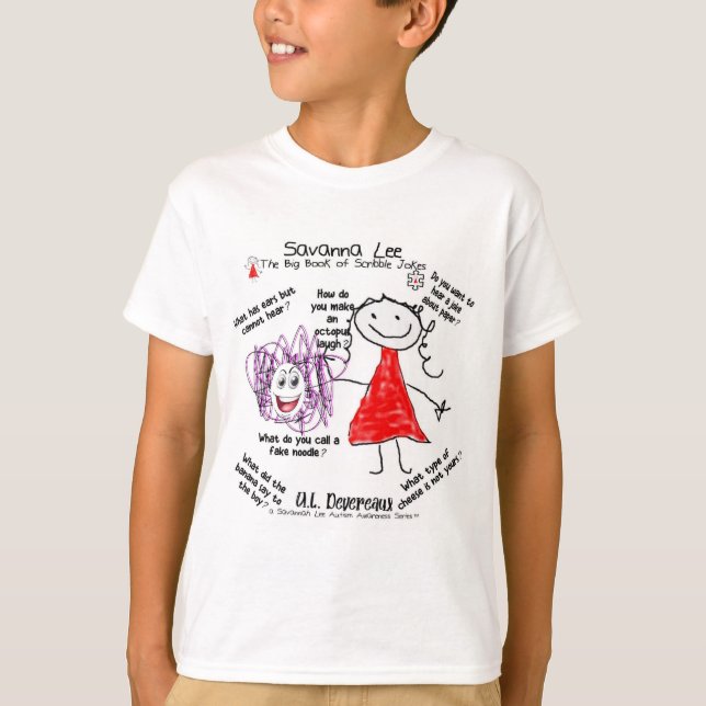 Savannah Kids Bokar T Shirt (Framsida)