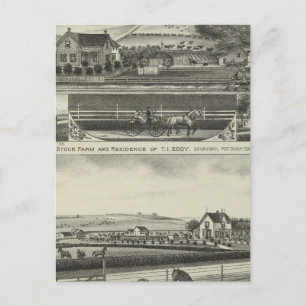 Savannah Lagrar Farmand Residences, Kansas Vykort