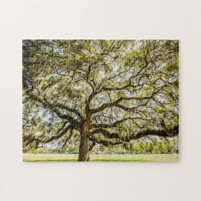 Savannah Mighty Oak Souvenir Challenging Puzzle Pussel (Horisontell)