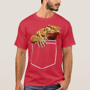 Savannah Monitor Lizard Pocket T Shirt