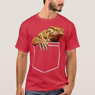 Savannah Monitor Lizard Pocket T Shirt