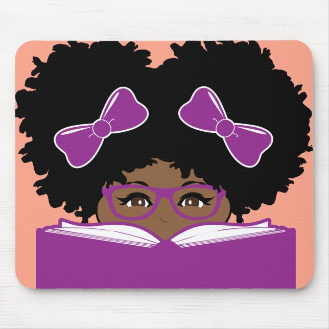 Savannah Reads Mousepad Musmatta (Framsidan)