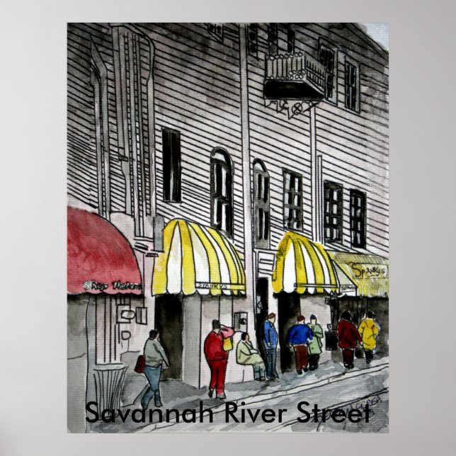 Savannah River 4 Poster (Framsidan)