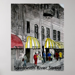 Savannah River gata 4 Poster