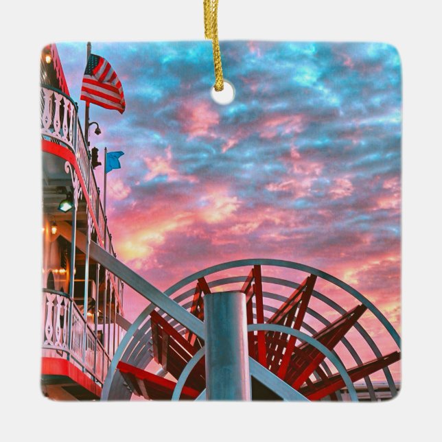 Savannah Riverboat Ornament (Framsida)