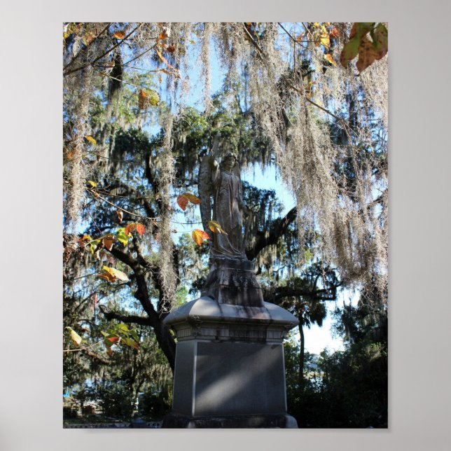 Savannah-serien: Bonaventure Angel Statue Poster (Framsidan)