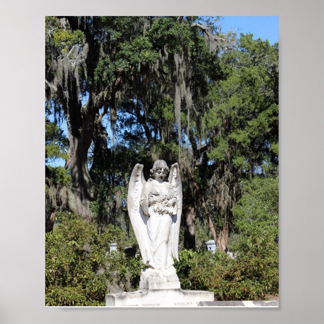 Savannah-serien: Bonaventure Cemetery Poster (Framsidan)