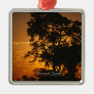 Savannah Sunset Julgransprydnad Metall