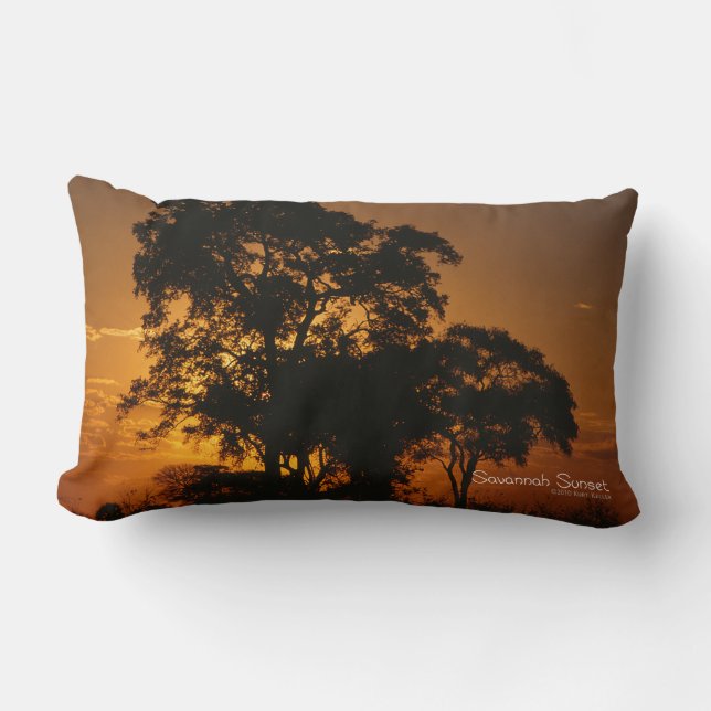 Savannah Sunset Lumbarkudde (Framsida)