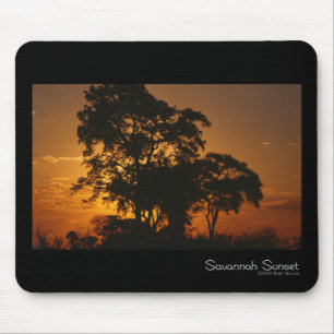 Savannah Sunset Mouse Pad Musmatta
