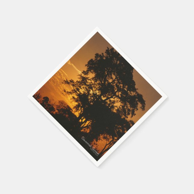 Savannah Sunset Pappersservett (Hörn)