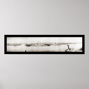 Savannahen GA ansluter fotoet 1909 Poster