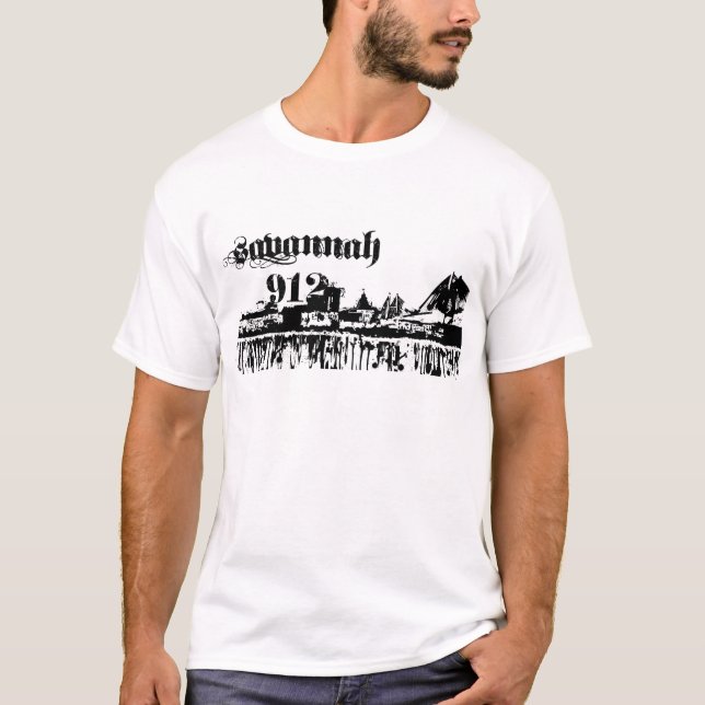 Savannahen ga som är pålagd för din stad, fodrar t-shirt (Framsida)