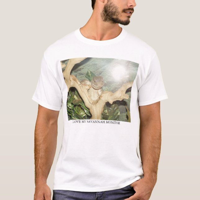 Savannahen övervakar t-shirt (Framsida)