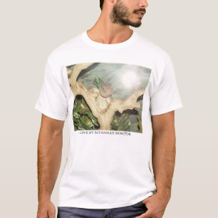 Savannahen övervakar tee
