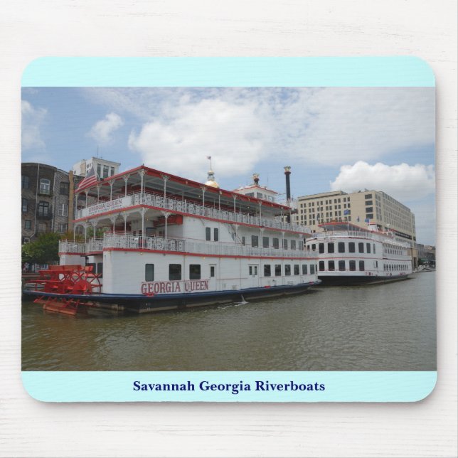 SavannahGeorgia Riverboats Musmatta (Framsidan)